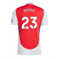 Camiseta Arsenal Mikel Merino #23 Primera Equipación Replica 2024-25 mangas cortas